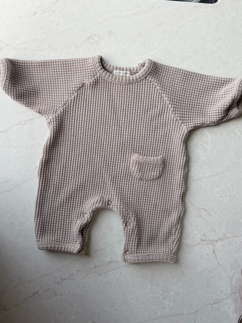 Korean Brand Anggo Bebe Waffle Romper